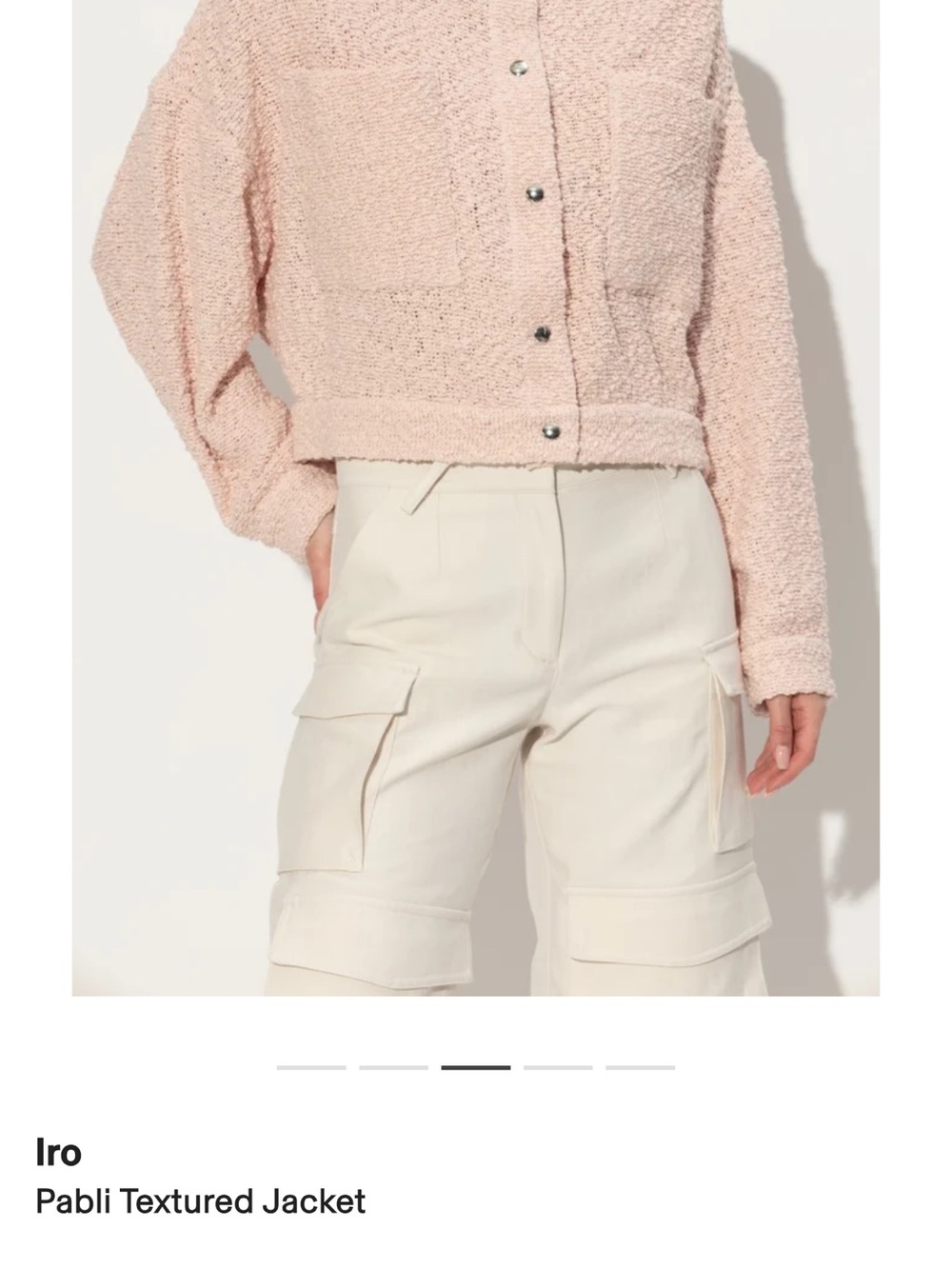 IRO Pablo textured jacket - Picture 2 of 11